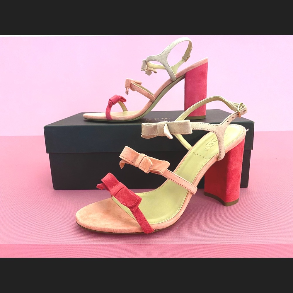J.Crew Pink Bow Heels